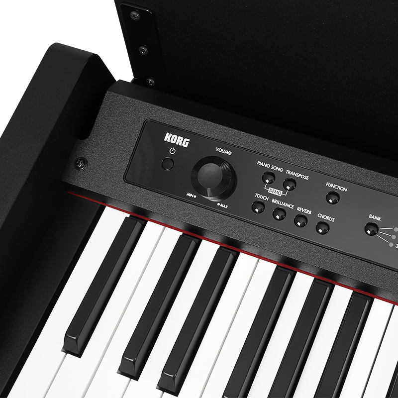 科音korg电钢琴便携式b2 家用立式lp380 成人88键重锤数码电子钢琴