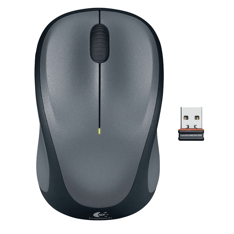 Logitech 罗技 M235 2.4G无线鼠标 1000DPI 灰色