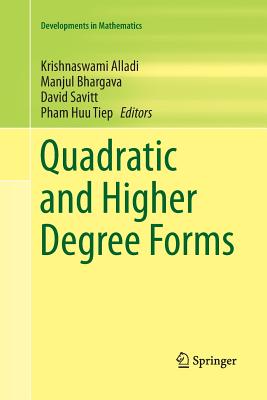 【预订】quadratic and higher degree forms