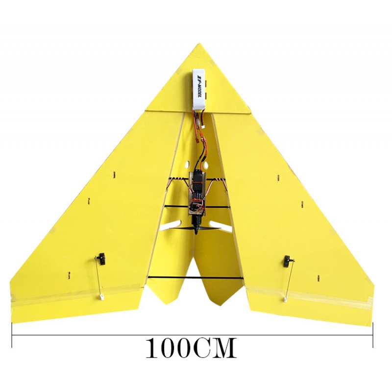 摇控飞行机KT板航模飞机固定翼纸飞机遥控无人机比赛拼装大三角翼机滑翔机 空机2套+配件包+工具包 KT板纸飞机