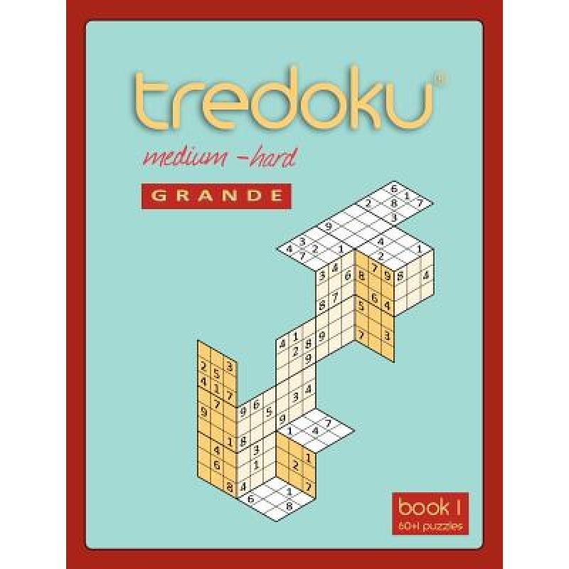 预订 Tredoku Medium Hard Grande Book 1