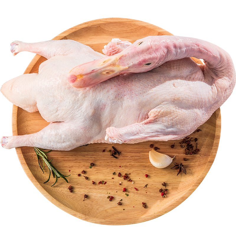 9kg/袋 瘦肉型鸭白条鸭北京鸭  煲鸭汤烤鸭食材 新鲜鸭肉食材 49.9元