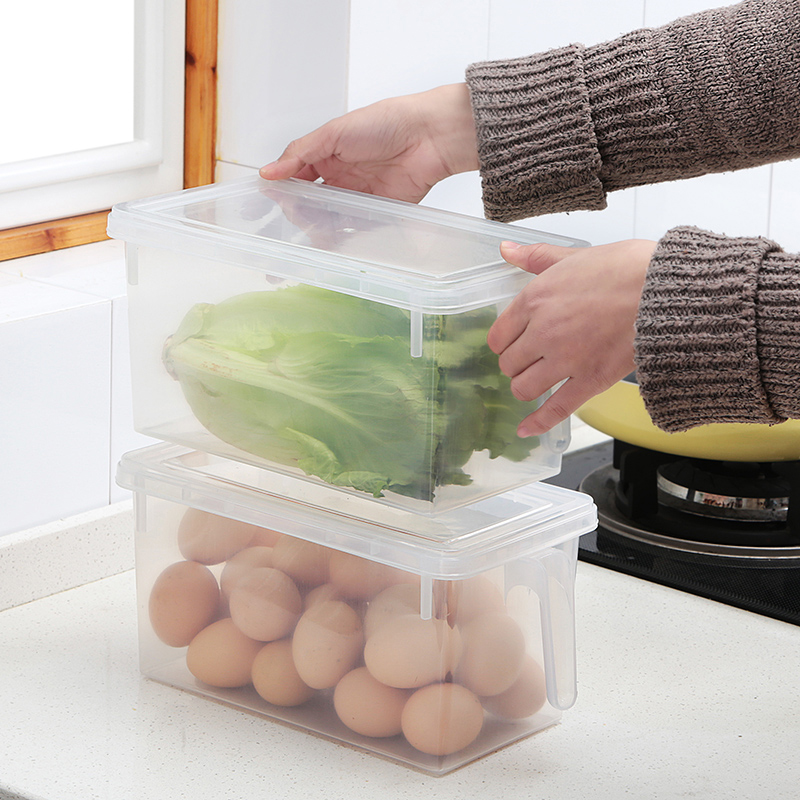 收纳盒京惠思创冰箱保鲜盒收纳盒带手柄叠加省空间水果蔬菜密封收纳盒评测质量好吗,哪个性价比高、质量更好？