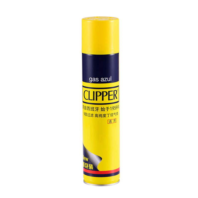 可利福（CLIPPER）歐洲西班牙通用高純度打火機充氣罐沖氣瓶氣體充氣液丁烷氣 KLF150ML