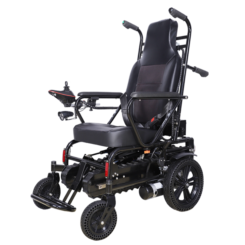 欣奎康 电动爬楼轮椅车老年人残疾人电动上下楼梯履带式爬楼机爬楼梯神器 Bager-Q3黑色款