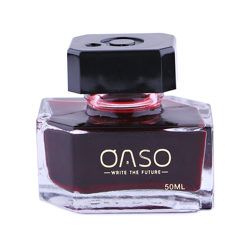 毕加索优尚n100 钢笔水非碳素染料型不堵笔钢笔水50ml 红色