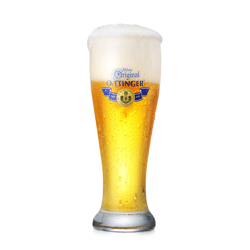  德国奥丁格啤酒杯 德式啤酒杯500ml 单支