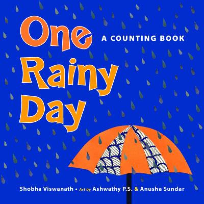 预订 one rainy day: a counting book
