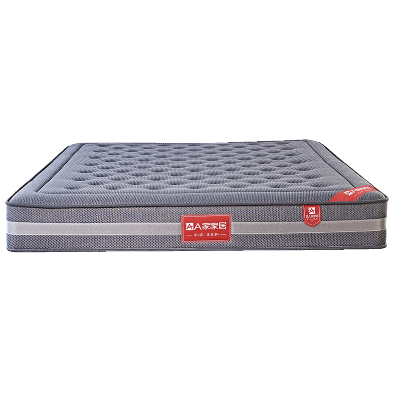 A家家居 乳胶床垫弹簧床垫天然乳胶垫舒适透气床垫床垫1.8 2米主卧  150*200*25CM  图片色