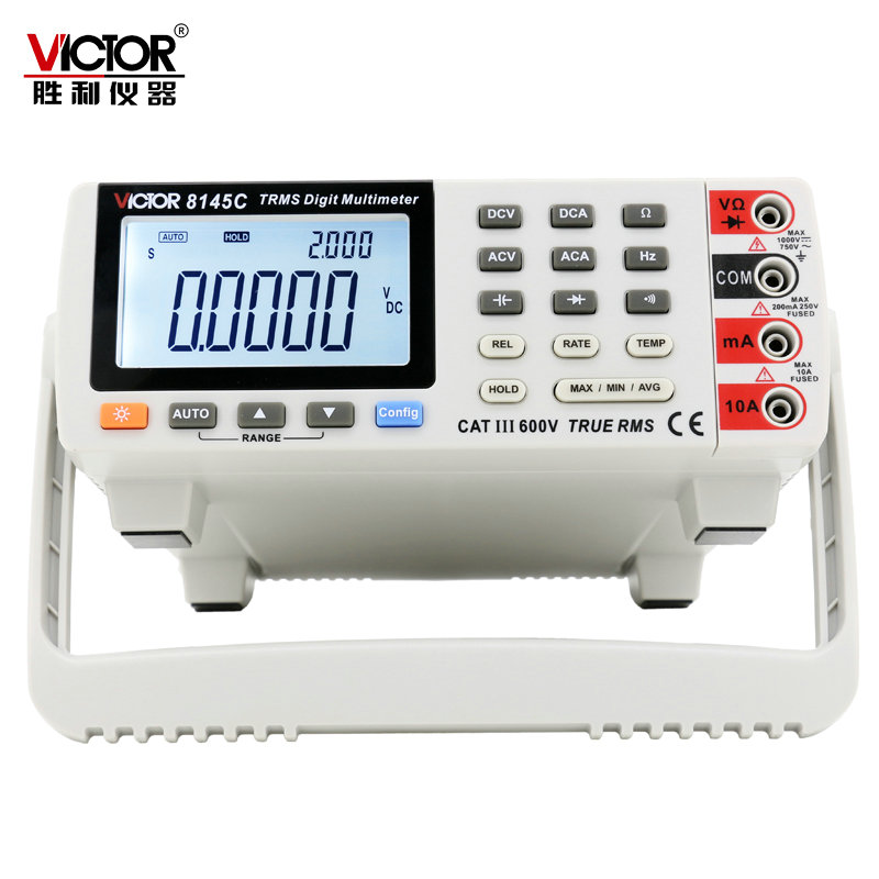 胜利(VICTOR) 台式 自动量程数字万用表 VC8145C