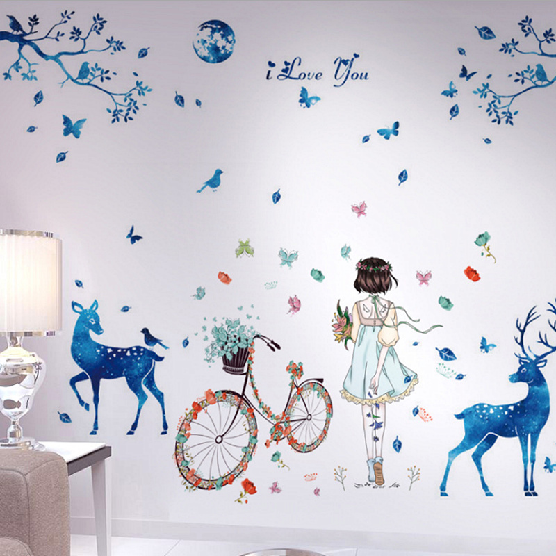 背影女孩 星空鹿 特大