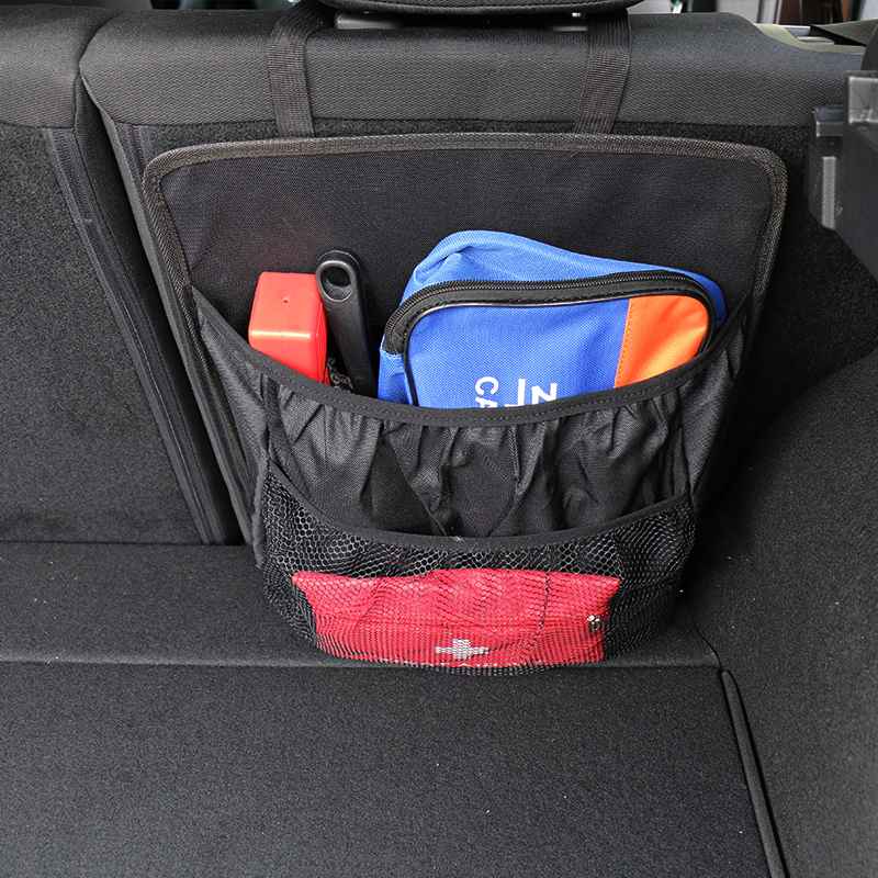 用品收纳袋车内置物袋网兜多功能座椅后背挂袋杂物整理置物箱车载储物