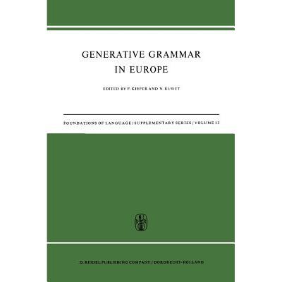 预订 Generative Grammar in Europe