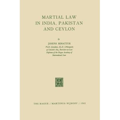 预订 Martial Law in India, Pakistan and Ceylon