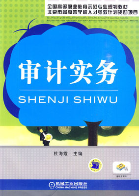 审计实务 杜海霞 第一版 9787111295709
