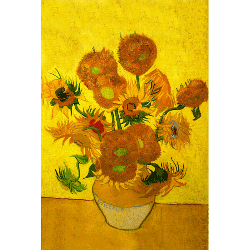 1000片知名画家达芬奇梵高莫奈大师名画风景人物木制拼插玩具装饰画