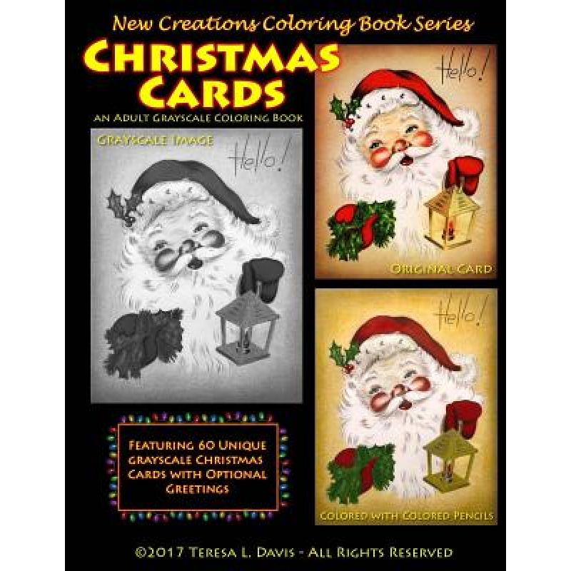 预订 new creations coloring book series: christma.