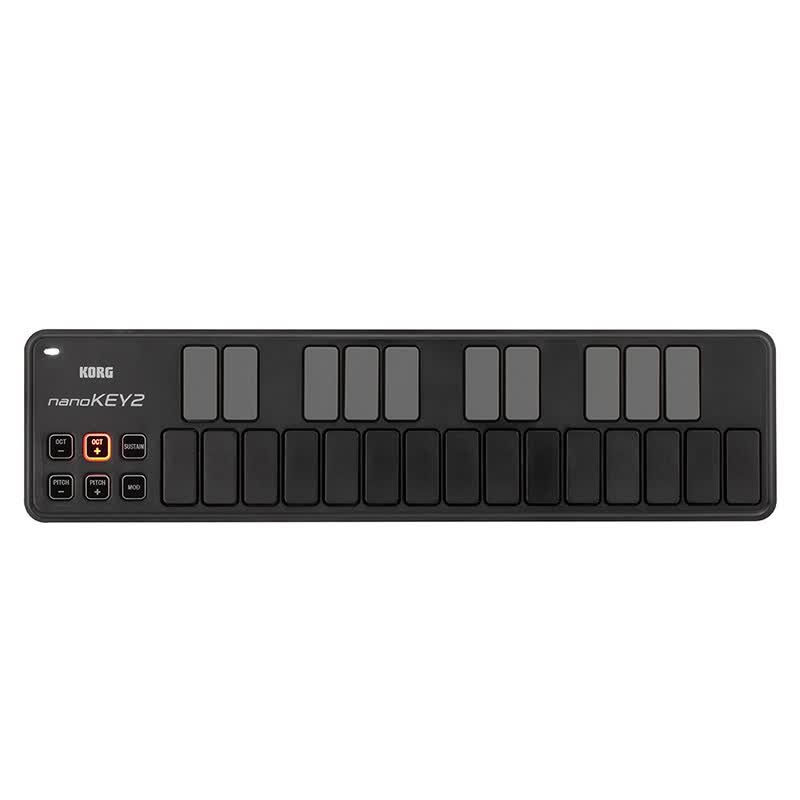 KORG 科音  NANO KEY2/PAD2/KONTROL2  MIDI控制器 Nano Key2黑色使用感如何?