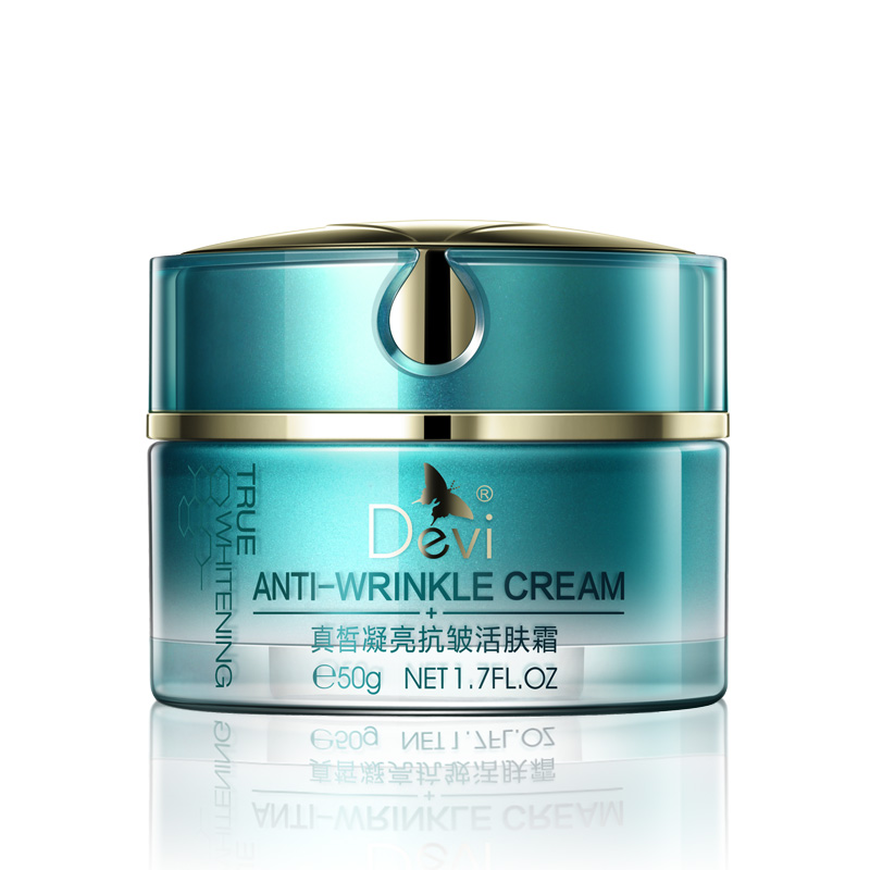 黛妃devi化妆护肤面部保湿锁水保养品真皙凝亮抗皱滋润舒缓皮活肤霜 1