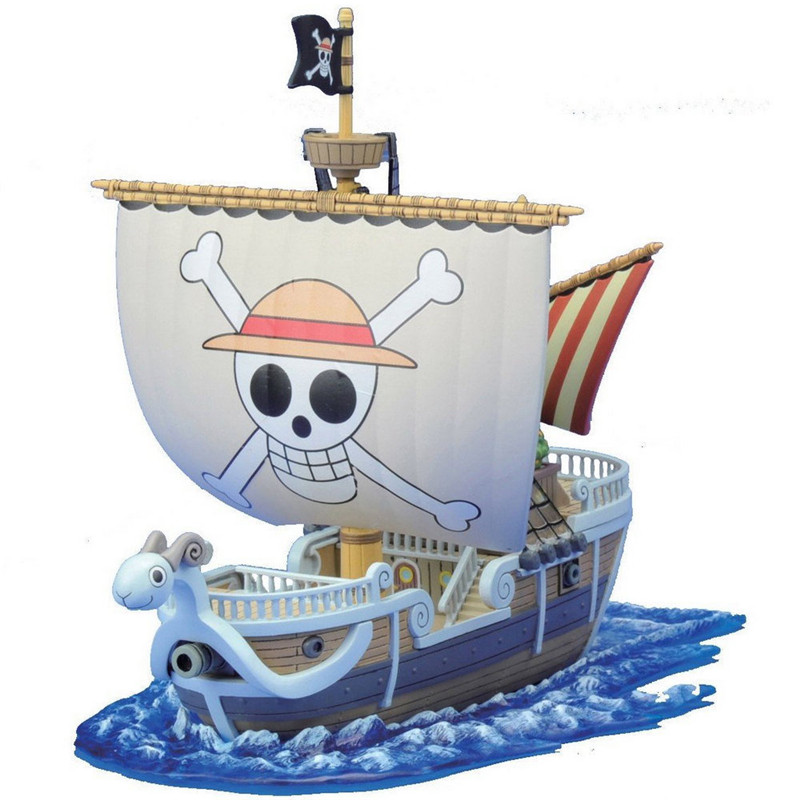万代(bandai) 伟大的船 海贼王海贼船 拼装模型玩具 15cm 03 梅利号