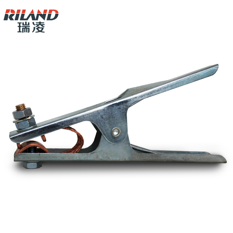 瑞凌原厂配件电焊地线钳搭铁地线夹子 300a 500a 300a地线钳(一把)