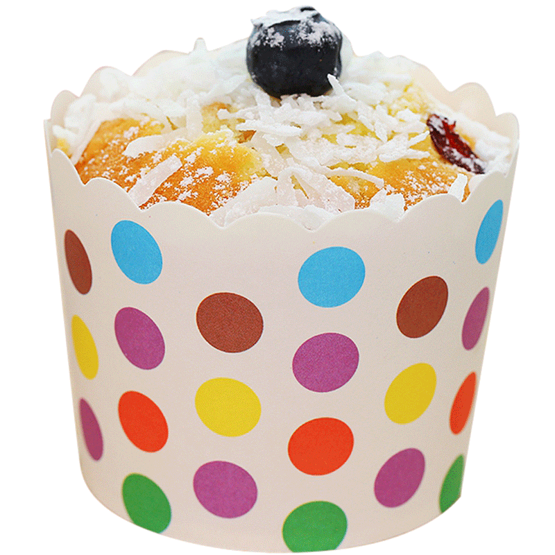 帕帕罗蒂（PAPAROTTY） 纸杯蛋糕纸杯面包纸托马芬杯蛋糕模具家用 烘焙工具50个 糖果(小号)