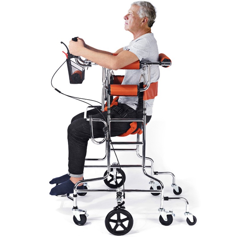 英代 中风偏瘫康复器材成人学步车老人助步器脑梗塞下肢训练残疾助行