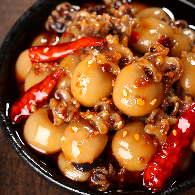 【2件立减10元】子扬农味麻辣墨鱼仔袋装即食熟食200g小八爪鱼鱿鱼仔