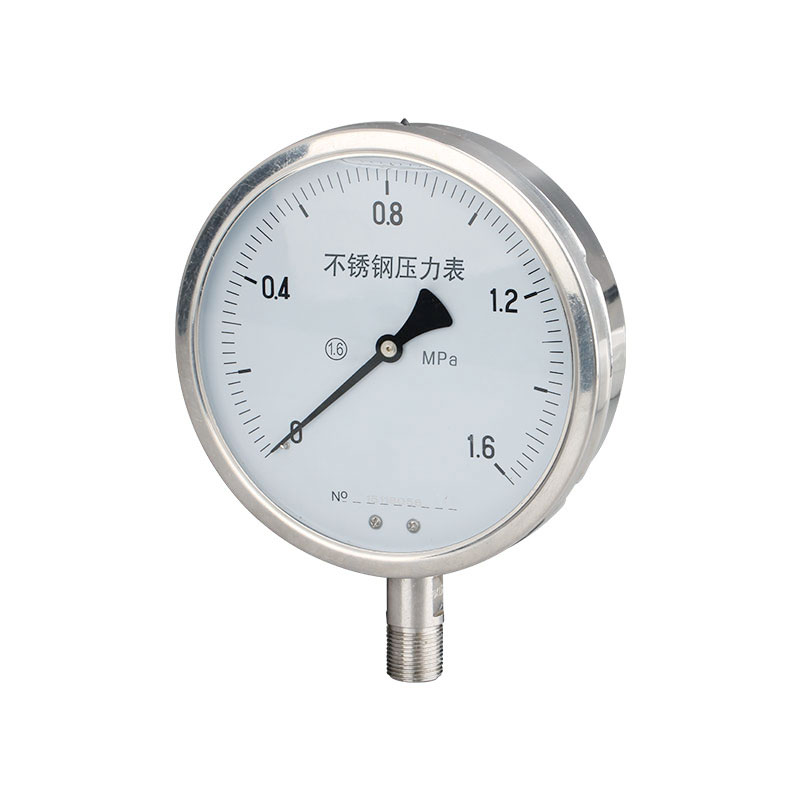 迈锐柯斯 不锈钢耐震压力表yn150bf 径向 油压液压水压mpa标准螺纹m20