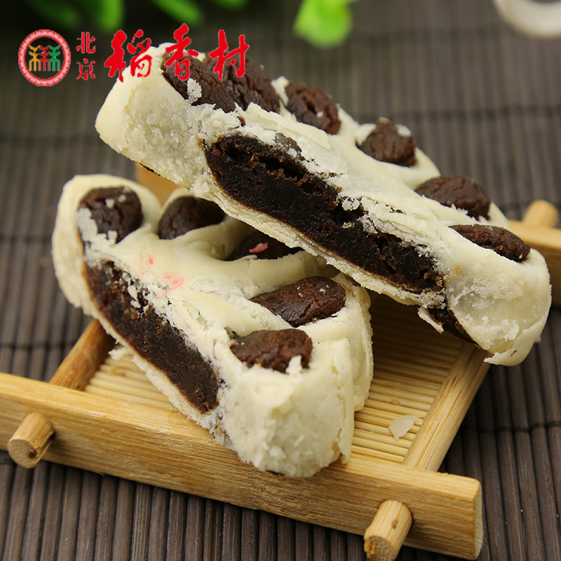 北京稻香村糕点枣花酥四块点心北京特产零食小吃