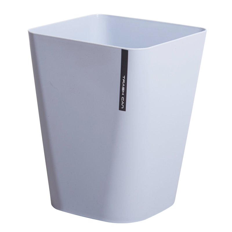拍2件 妙然12L大号无盖分类素色垃圾桶厨房家用客厅卫生间垃圾筒纸篓清洁桶 23.25元（合11.63元/件)