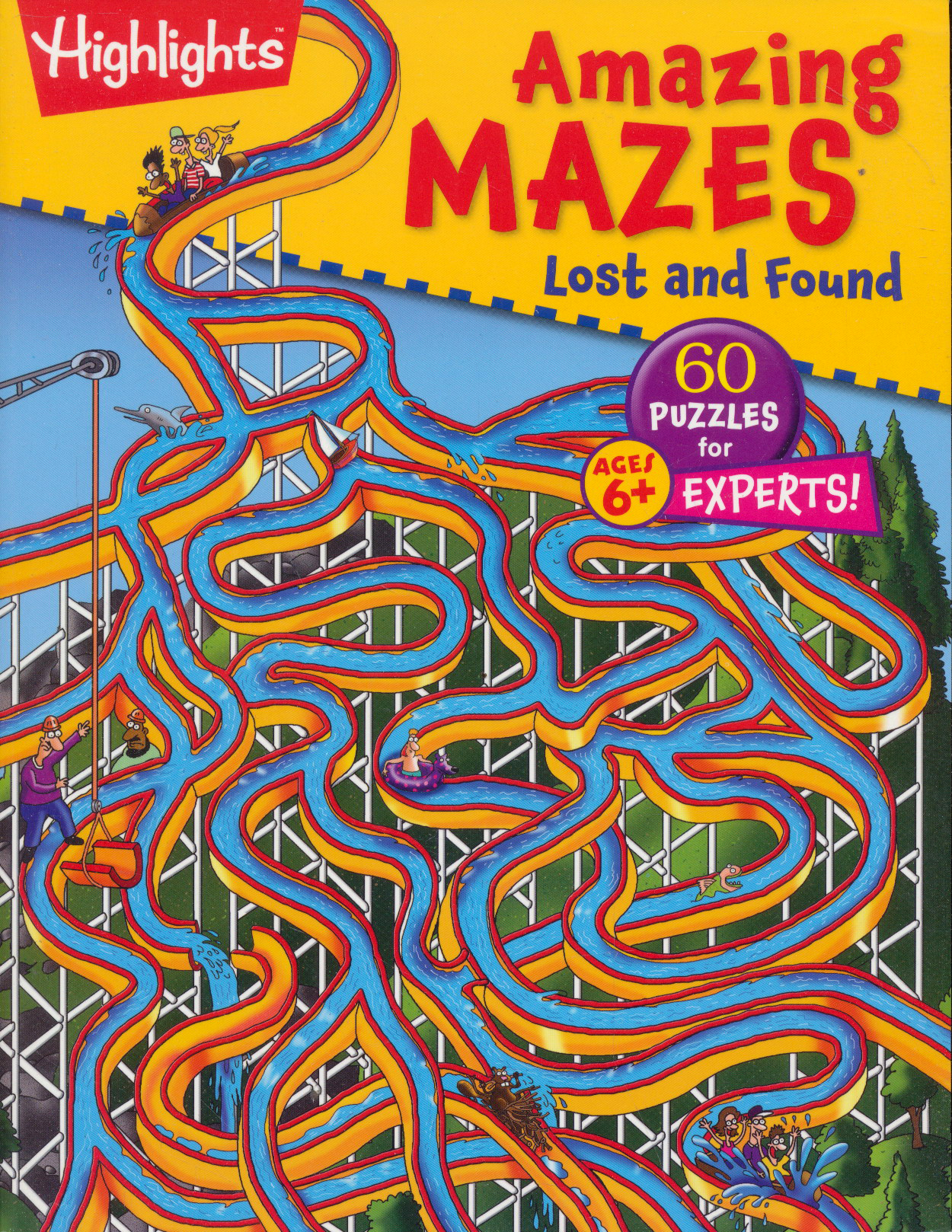 Lost and Found: Highlights Amazing Mazes for Experts
