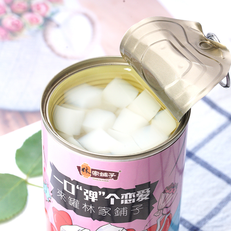 林家铺子 新鲜糖水椰果罐头 425g*6罐