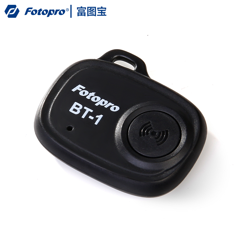 富图宝（Fotopro）BT-1增强信号版手机拍照蓝牙遥控器 苹果/安卓系统通用 黑色
