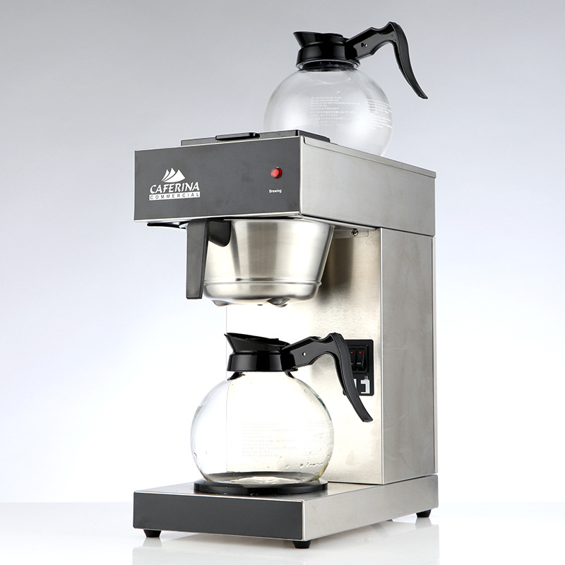 CAFERINA RH330全自动咖啡机萃茶机咖啡滴漏机商用美式咖啡饮料机 UB288美式咖啡机+双壶