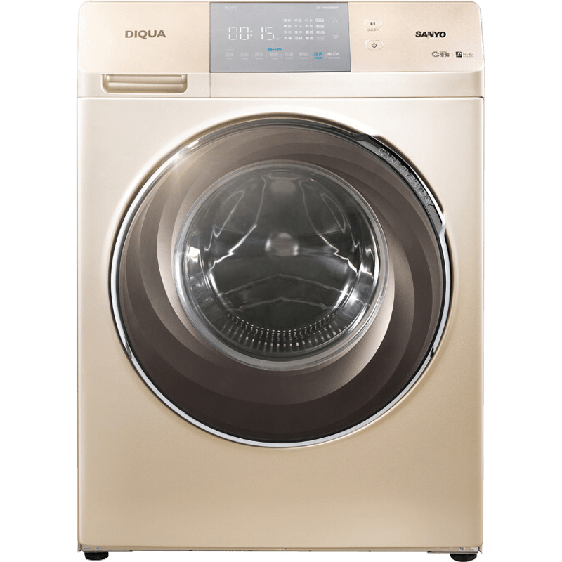 三洋（SANYO） 8.5公斤全自动直驱变频滚筒洗衣机烘干一体空气洗洗衣机DG-F85587BHCP