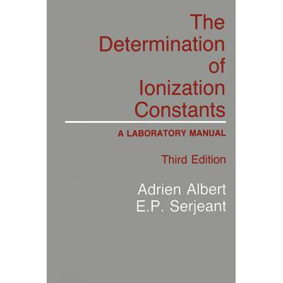 预订 The Determination of Ionization Constants : ...