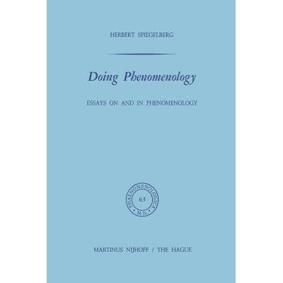 预订 Doing Phenomenology : Essays on and in Pheno...