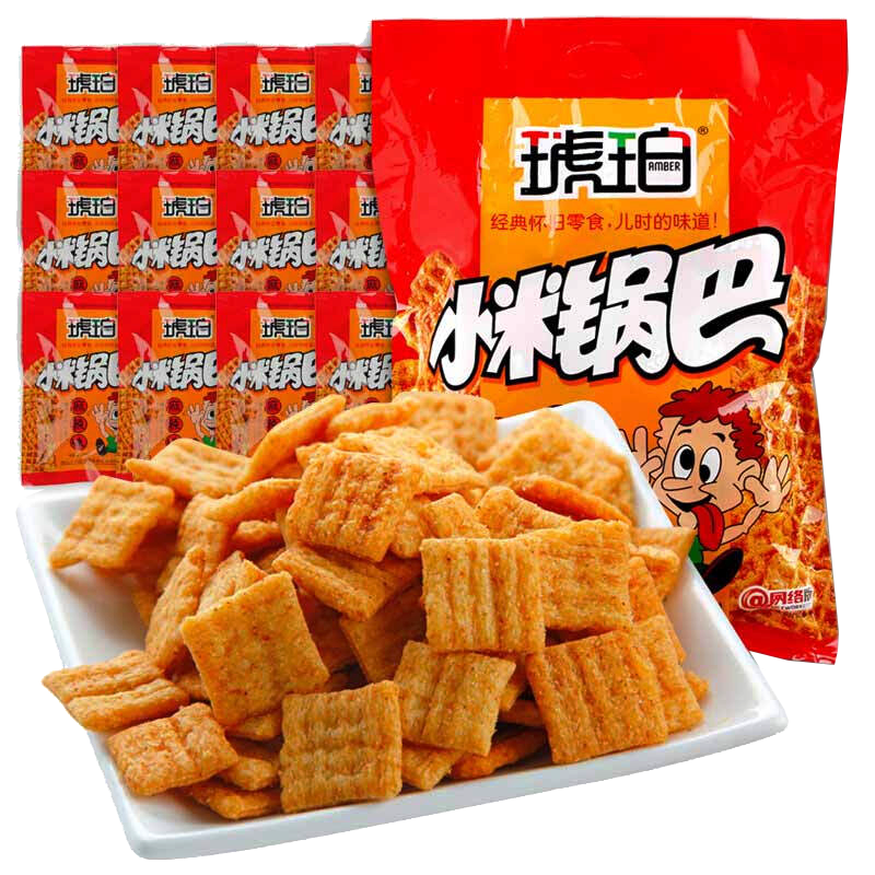 琥珀小米锅巴价格趋势及口感评测|jd休闲零食历史价格查询