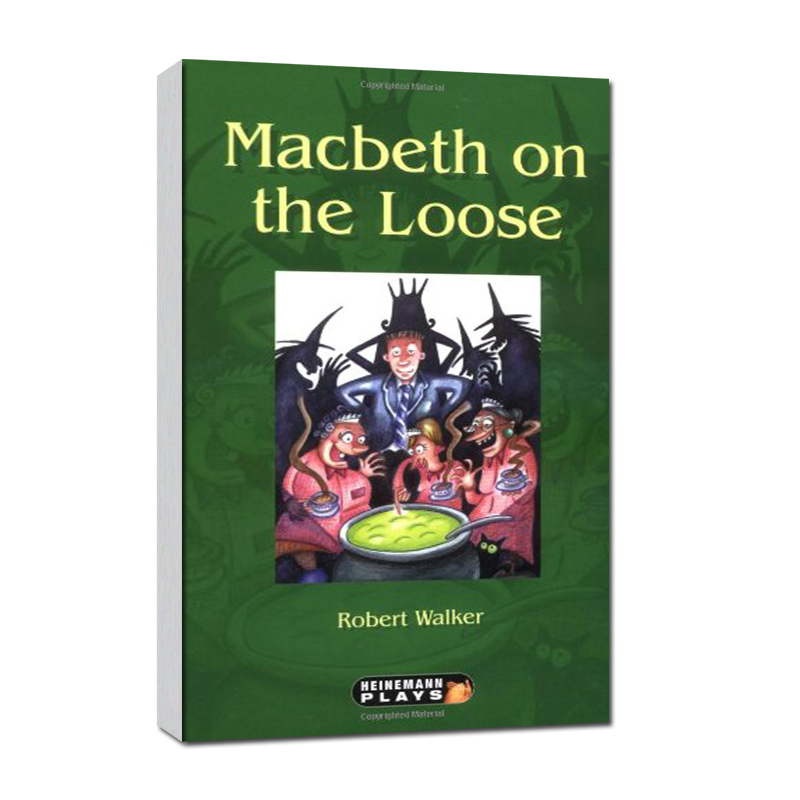 培生英语原版英文 中学戏剧文学作品 macbeth on the loose