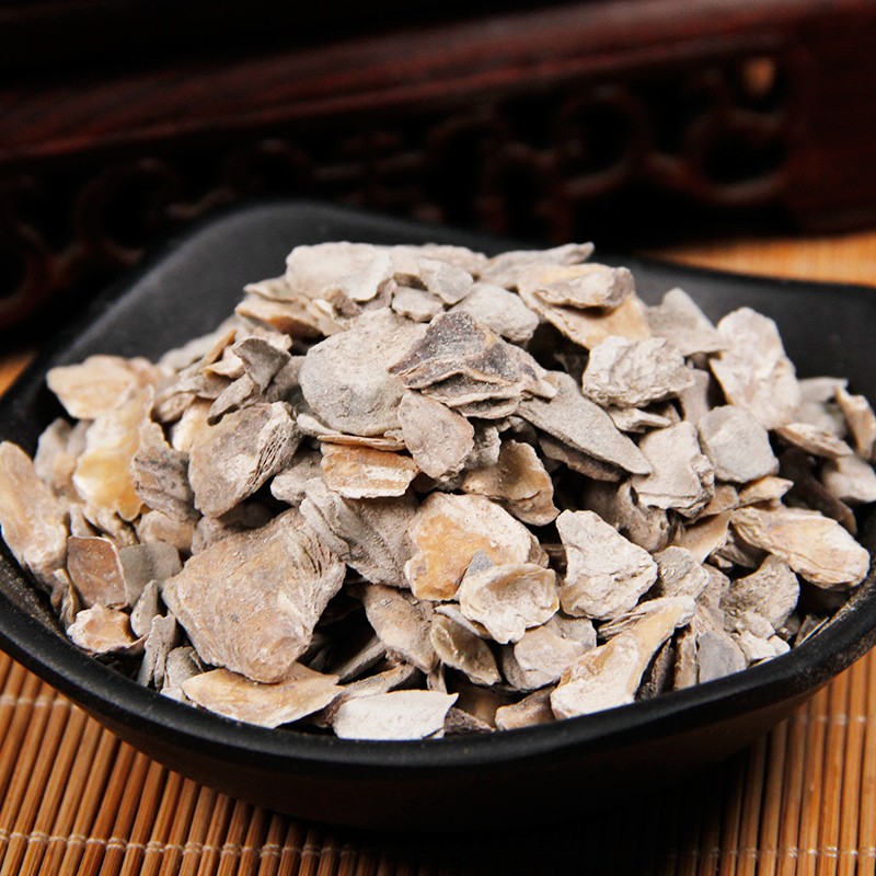道源堂 煅牡蛎 500g 煅牡蛎壳 中药 精品无硫熏 可自磨粉 500克