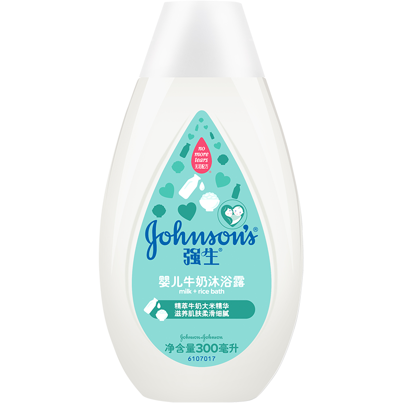 Johnson & Johnson 强生 婴儿多肽牛奶系列 婴儿牛奶沐浴露 300ml