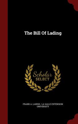 【预订】the bill of lading