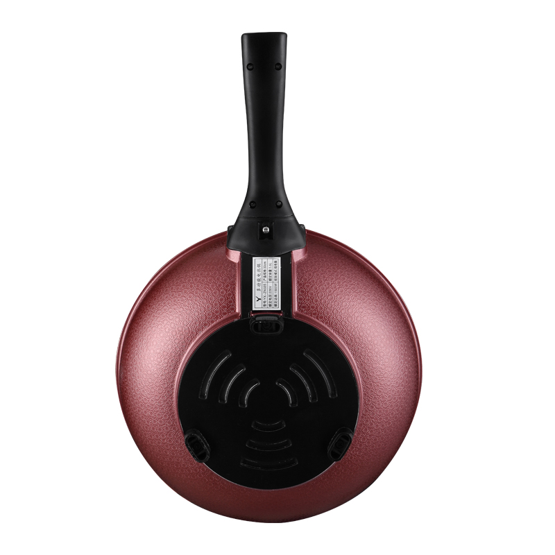 易欣 多功能家用电炒锅不粘锅插电炒菜锅电热锅电火锅电锅多用锅电炒菜蒸煮炖汤涮一体锅 1500W30CM小炒锅