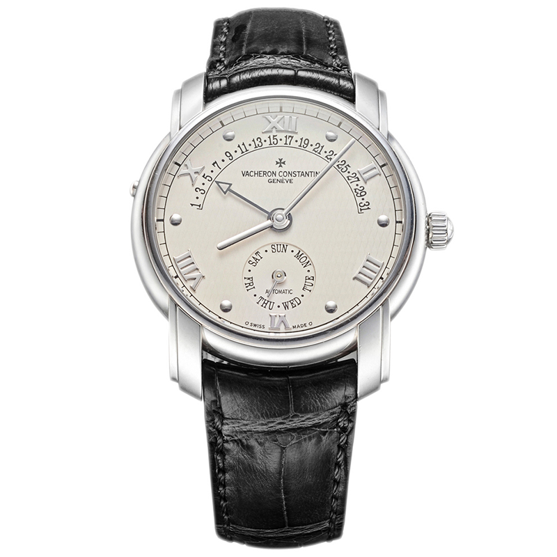 【二手95新】江诗丹顿18k白金自动机械男表47245/000g-8773二手手表男