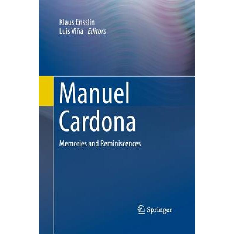 预订 manuel cardona : memories and reminiscences