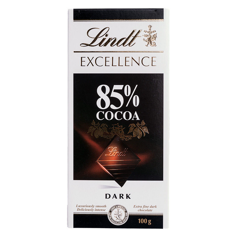 瑞士莲 Lindt 85%可可黑巧克力100g这个含有多少黄烷醇？