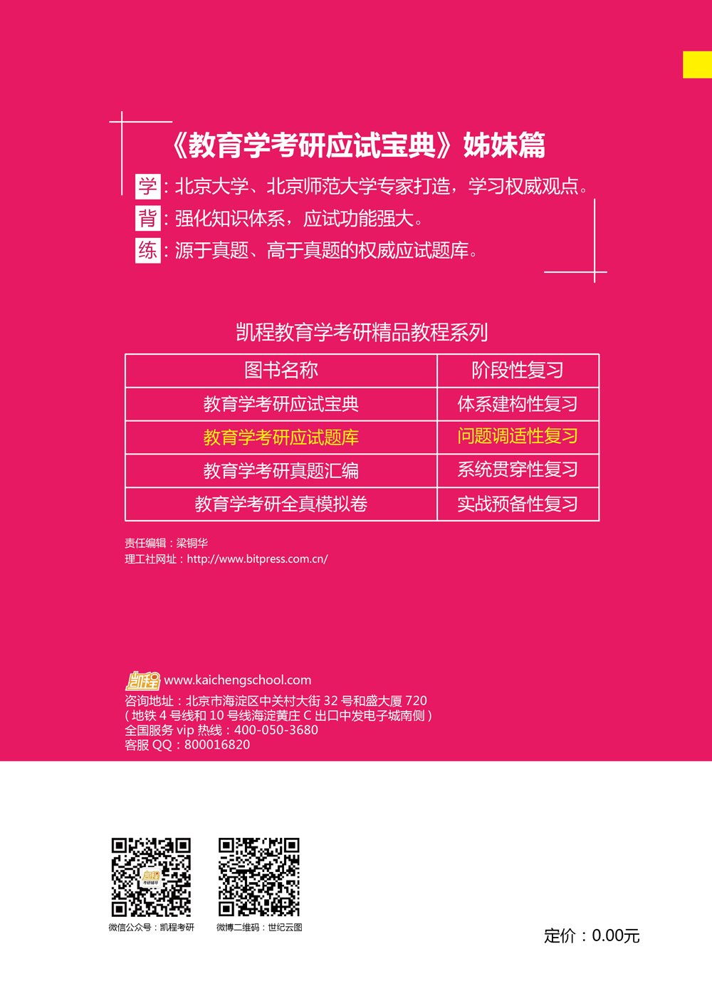 教育学考研应试题库详情图