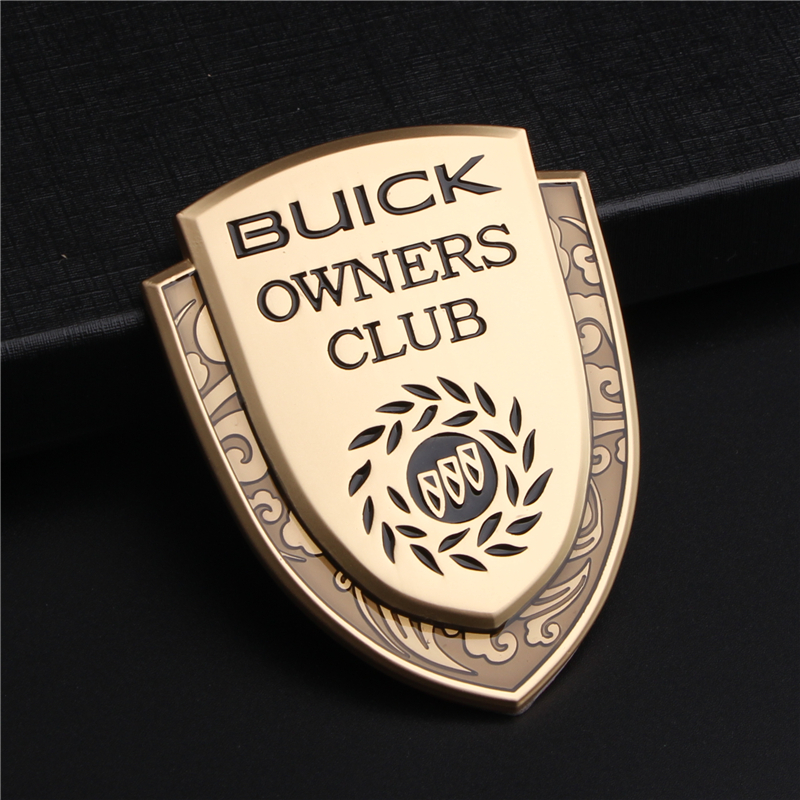 英朗 阅朗 君威 君越车标贴尾标侧标贴纸装饰别克全系改装车身标盾牌