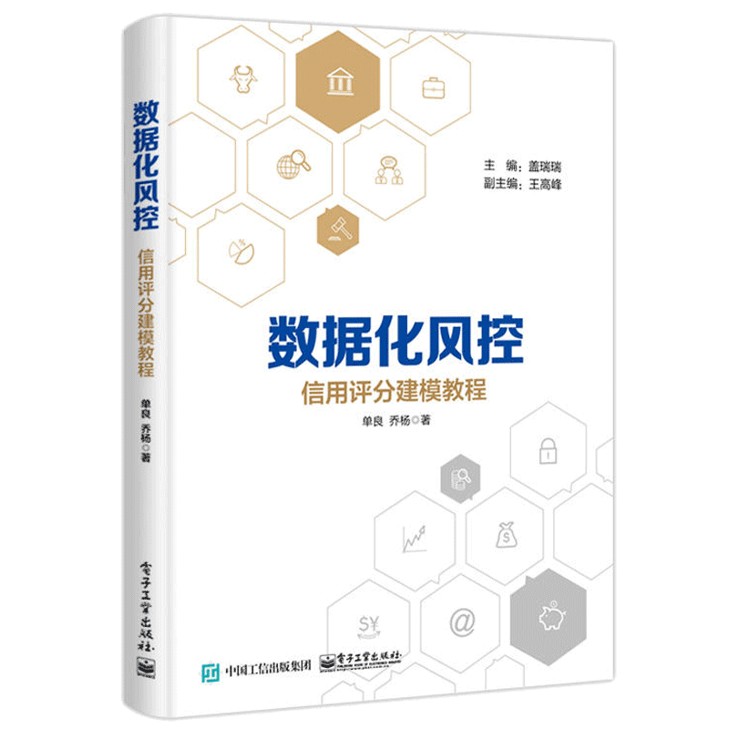 数据化风控 信用评分建模教程 大数据风控 消费信贷评分建模应用互联网金融书籍征信数据信贷管理信用